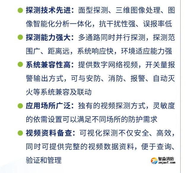 海湾半岛线上官网股份有限公司图像型火灾探测系统产品特点