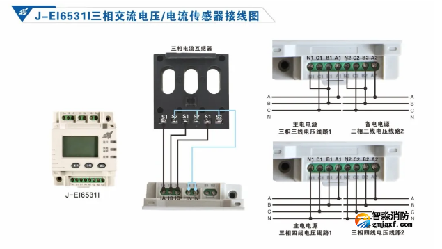 依爱半岛线上官网股份有限公司设备电源状态监控系统接线图
